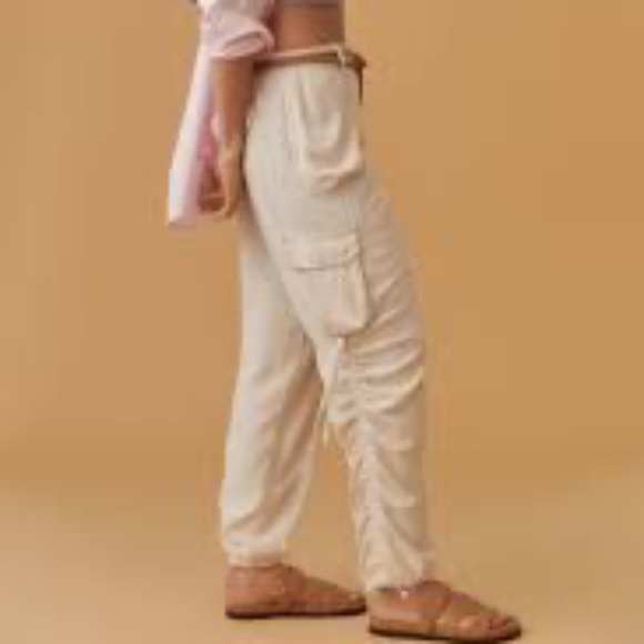 Brand New By Anthropologie Relaxed Utility Pants - Picture 4 of 8